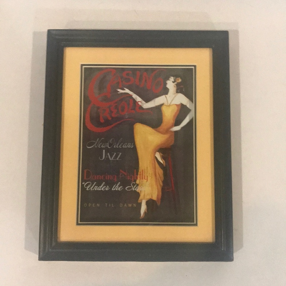 Jazz Blues New Orleans Wall or Table Art